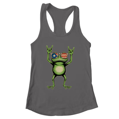 Retro Coquí Frog Puerto Rican Flag Rock Sign Puerto Rico Shirt & Tank Top | siriusteestore