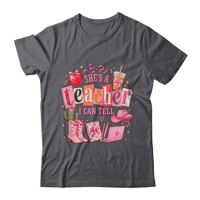 Retro Cute She'S A Teacher I Can Tell Western Back To School Shirt & Hoodie | siriusteestore