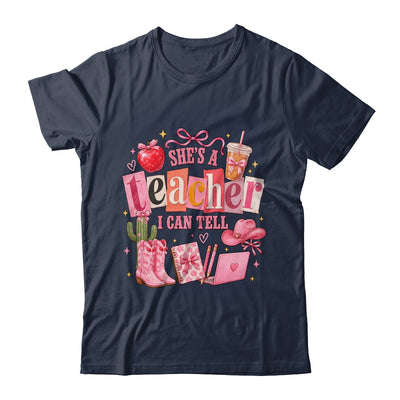 Retro Cute She'S A Teacher I Can Tell Western Back To School Shirt & Hoodie | siriusteestore