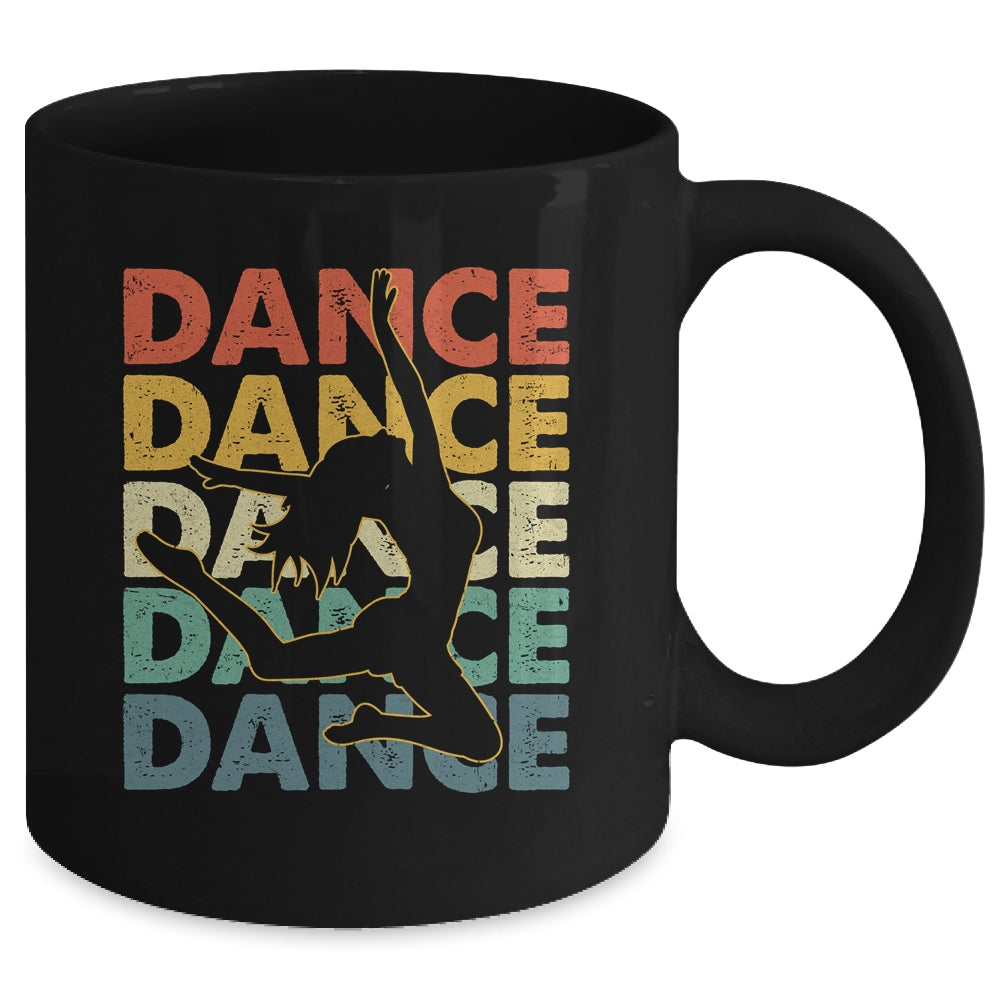 Retro Dance Design For Women Girls Dancer Dancing Lover Mug | siriusteestore