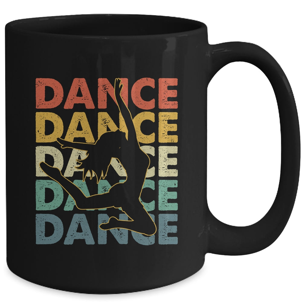 Retro Dance Design For Women Girls Dancer Dancing Lover Mug | siriusteestore