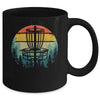 Retro Disc Golf For Men Women Flying Disc Sport Player Lover Mug | siriusteestore