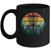 Retro Disc Golf For Men Women Flying Disc Sport Player Lover Mug | siriusteestore