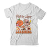 Retro Fall In Love Learning Teacher Pumpkin Spooky Teacher Shirt & Sweatshirt | siriusteestore