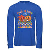 Retro Fall In Love With Learning Autumn Pumpkin Teacher Kids Shirt & Hoodie | siriusteestore