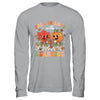 Retro Fall In Love With Learning Autumn Pumpkin Teacher Kids Shirt & Hoodie | siriusteestore