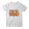 Retro Fall Vibes Autumn Design Groovy Thanksgiving Women Shirt & Sweatshirt | siriusteestore