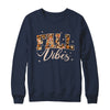 Retro Fall Vibes Preppy Floral Pumpkin Fall Autumn Vibes Shirt & Sweatshirt | siriusteestore
