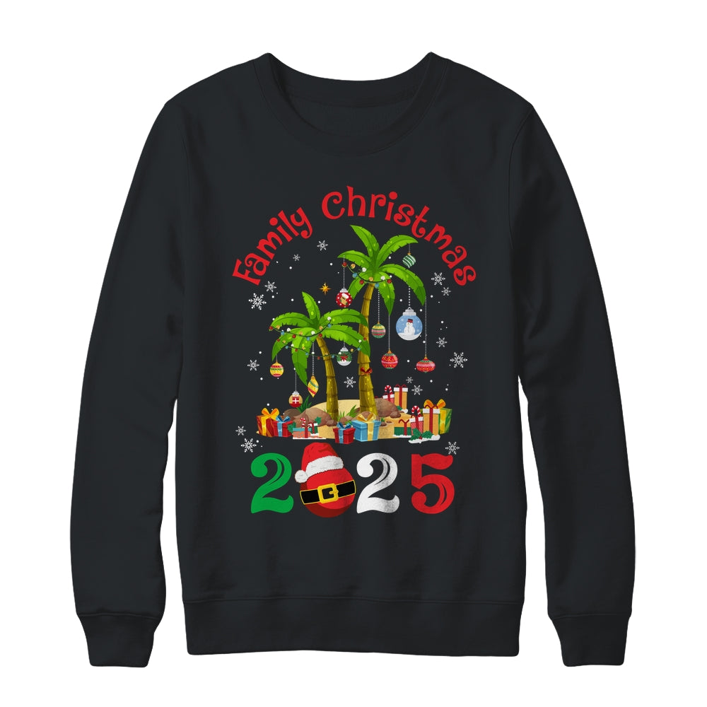 Retro Family Christmas Crew 2025 Matching Family Shirt & Sweatshirt | siriusteestore