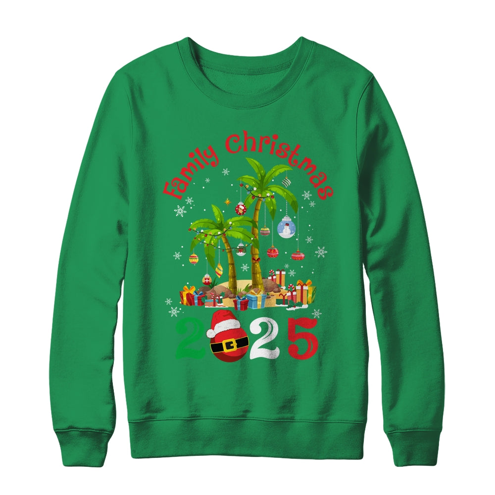 Retro Family Christmas Crew 2025 Matching Family Shirt & Sweatshirt | siriusteestore