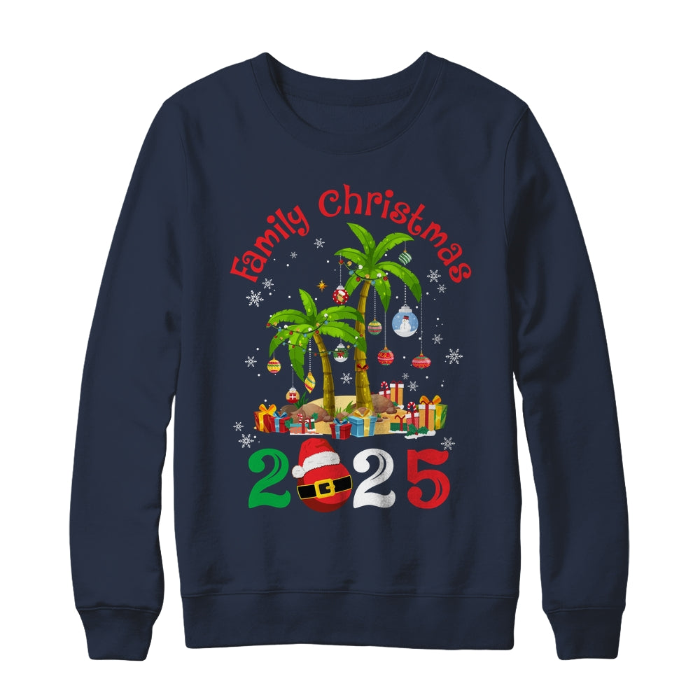 Retro Family Christmas Crew 2025 Matching Family Shirt & Sweatshirt | siriusteestore