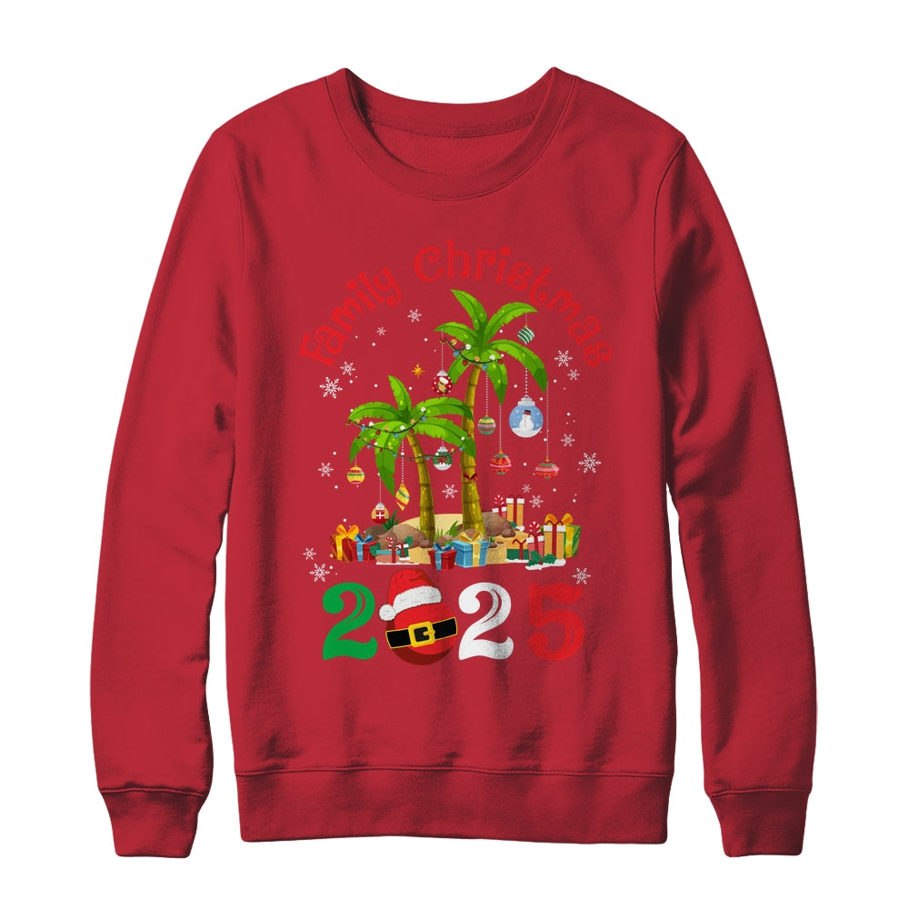Retro Family Christmas Crew 2025 Matching Family Shirt & Sweatshirt | siriusteestore