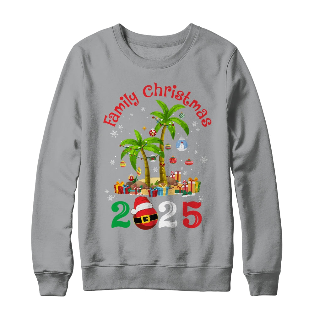 Retro Family Christmas Crew 2025 Matching Family Shirt & Sweatshirt | siriusteestore