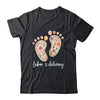 Retro Floral Nursing Labor And Delivery Nurse L&D Nurse Shirt & Tank Top | siriusteestore