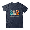 Retro Floral SLP Speech Language Pathologist Speech Therapy Shirt & Tank Top | siriusteestore