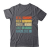 Retro Funny BBQ Grilling Real Men Smell Like Barbeque Grill Shirt & Hoodie | siriusteestore