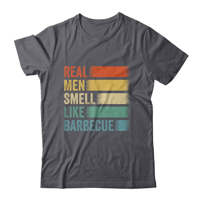 Retro Funny BBQ Grilling Real Men Smell Like Barbeque Grill Shirt & Hoodie | siriusteestore