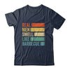 Retro Funny BBQ Grilling Real Men Smell Like Barbeque Grill Shirt & Hoodie | siriusteestore