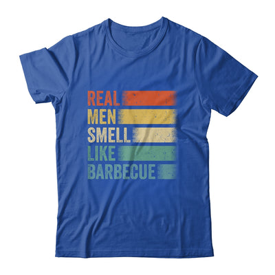 Retro Funny BBQ Grilling Real Men Smell Like Barbeque Grill Shirt & Hoodie | siriusteestore