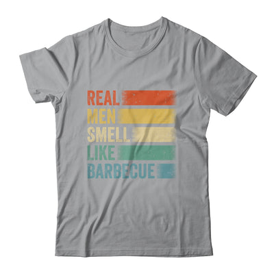 Retro Funny BBQ Grilling Real Men Smell Like Barbeque Grill Shirt & Hoodie | siriusteestore