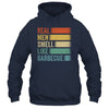 Retro Funny BBQ Grilling Real Men Smell Like Barbeque Grill Shirt & Hoodie | siriusteestore