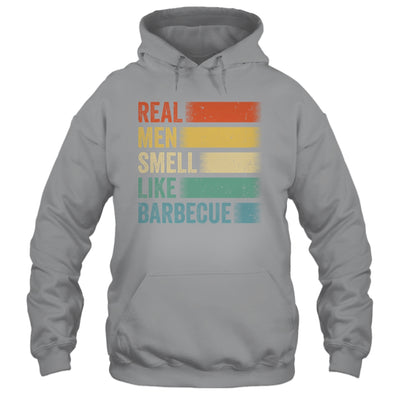 Retro Funny BBQ Grilling Real Men Smell Like Barbeque Grill Shirt & Hoodie | siriusteestore