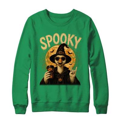 Retro Funny Goose Halloween Vintage Witch Spooky Season Shirt & Sweatshirt | siriusteestore