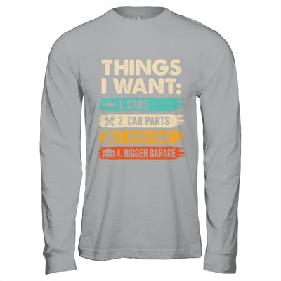 Retro Funny Mechanic Repair Things I Want Cars Guy Men Shirt & Hoodie | siriusteestore