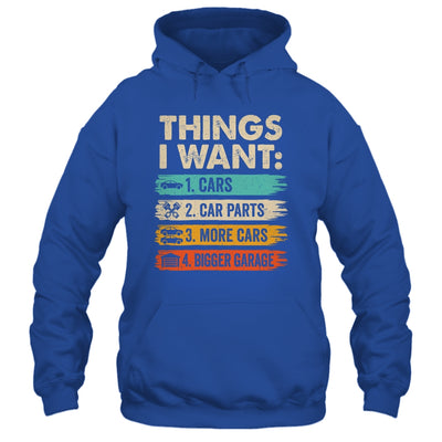 Retro Funny Mechanic Repair Things I Want Cars Guy Men Shirt & Hoodie | siriusteestore