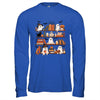 Retro Ghosts Reading Book Halloween Bookshelf Spooky Library Shirt & Hoodie | siriusteestore