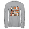 Retro Ghosts Reading Book Halloween Bookshelf Spooky Library Shirt & Hoodie | siriusteestore