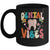 Retro Groovy Dental Vibes Funny Dentist Hygienist Women Mug | siriusteestore