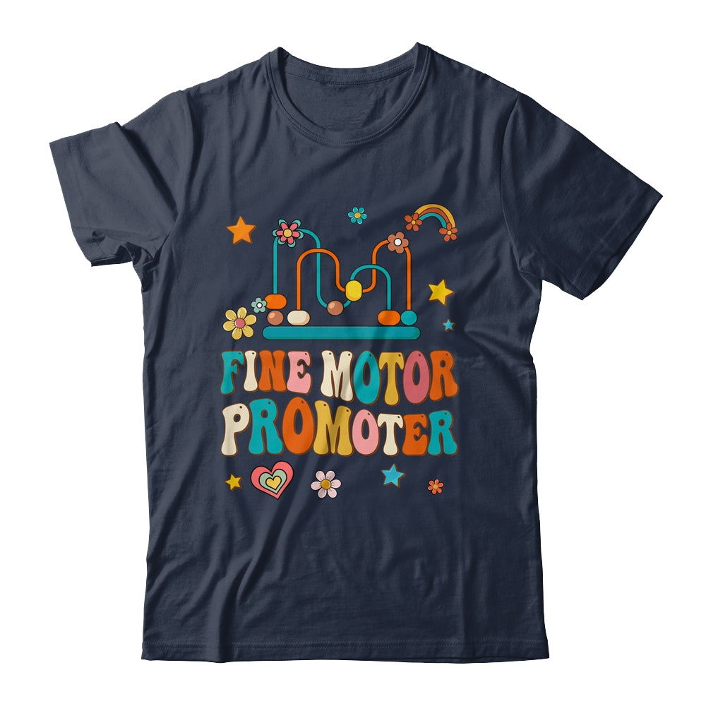 Retro Groovy Fine Motor Promoter OT Occupational Therapy Shirt & Hoodie | siriusteestore