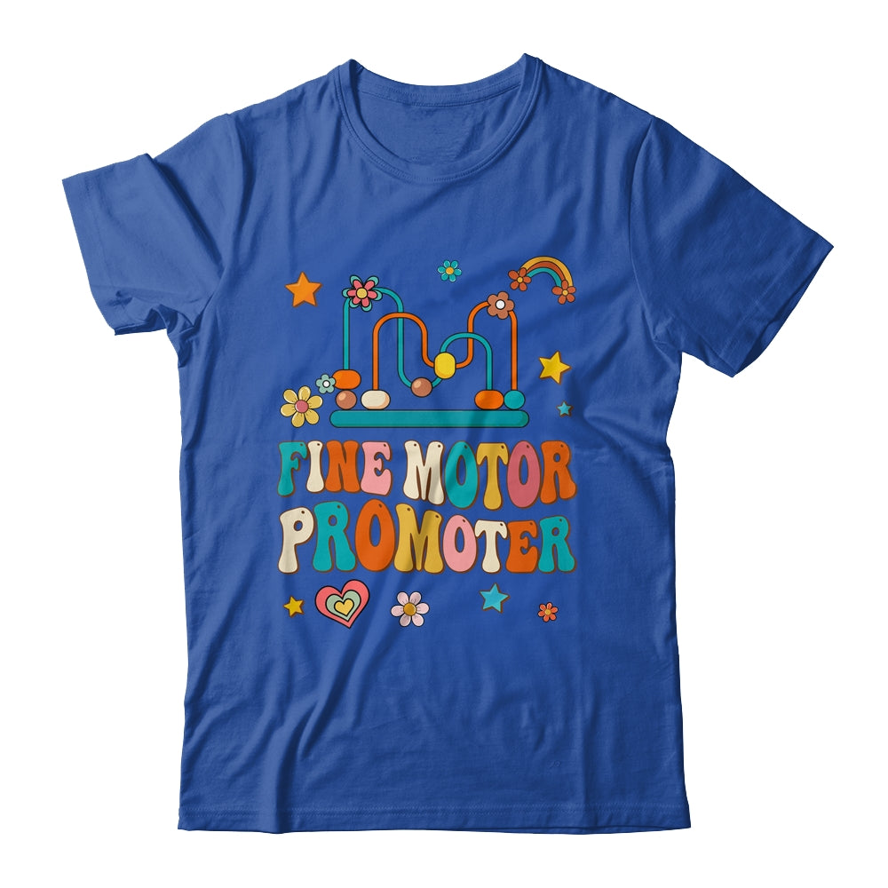 Retro Groovy Fine Motor Promoter OT Occupational Therapy Shirt & Hoodie | siriusteestore