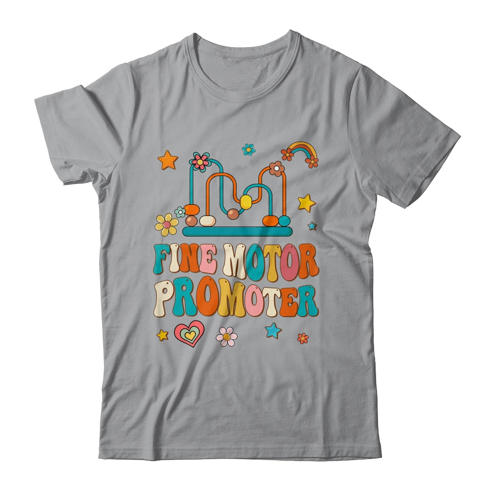 Retro Groovy Fine Motor Promoter OT Occupational Therapy Shirt & Hoodie | siriusteestore
