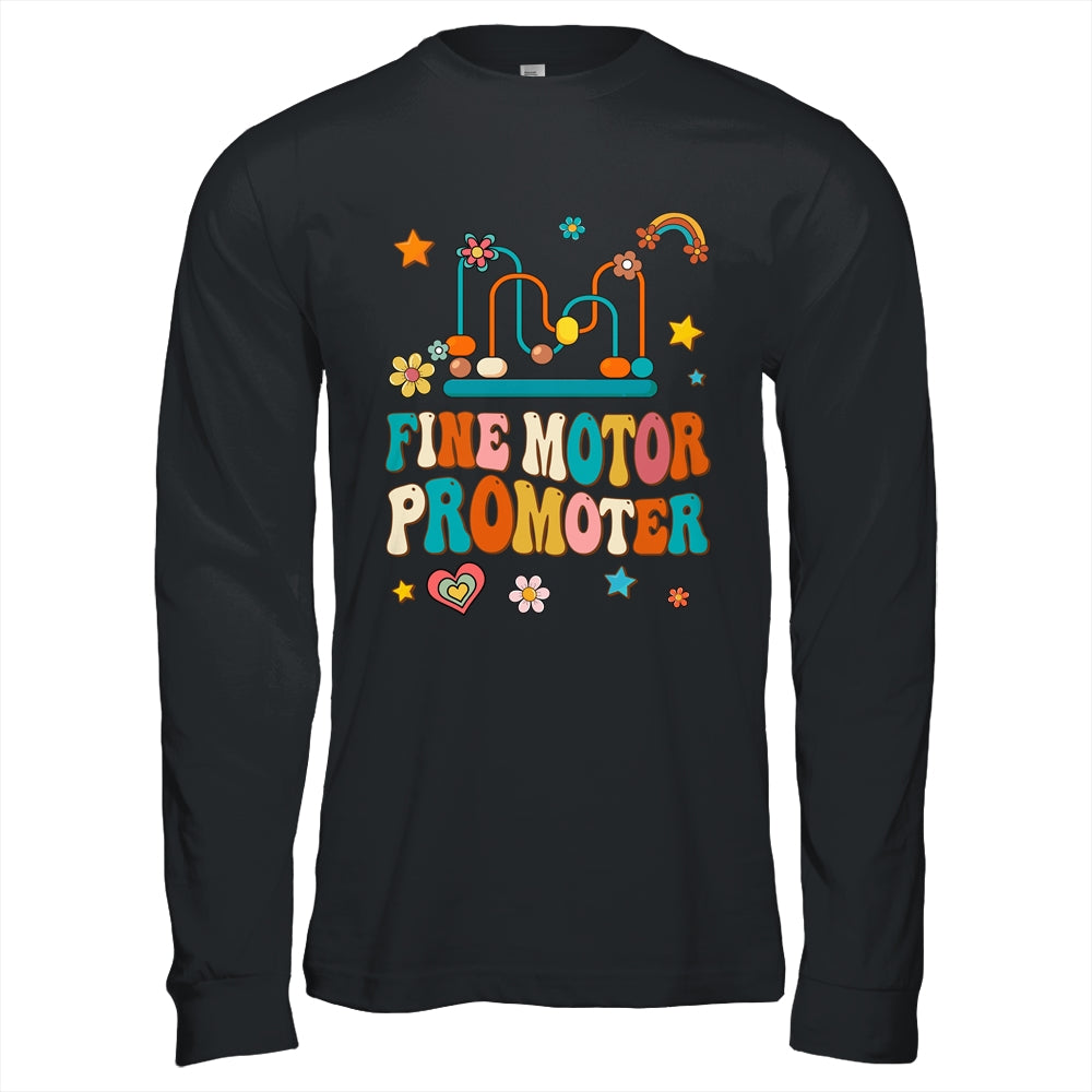 Retro Groovy Fine Motor Promoter OT Occupational Therapy Shirt & Hoodie | siriusteestore