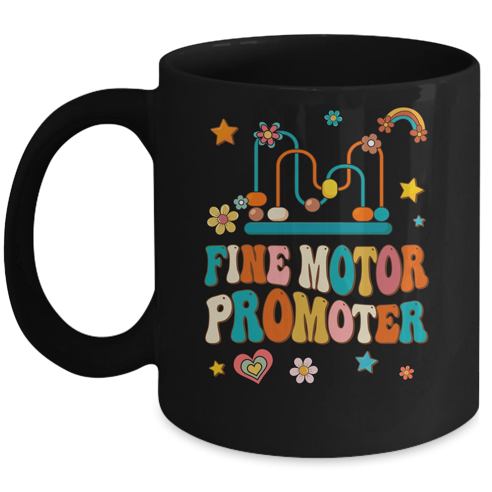 Retro Groovy Fine Motor Promoter OT Occupational Therapy Mug | siriusteestore