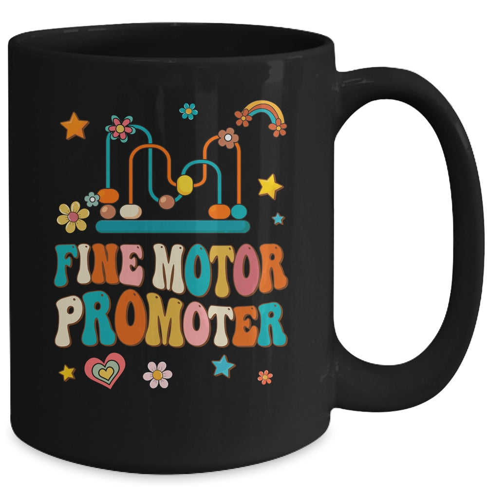 Retro Groovy Fine Motor Promoter OT Occupational Therapy Mug | siriusteestore