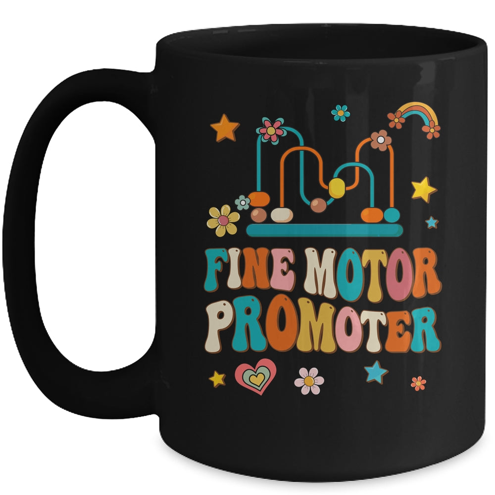 Retro Groovy Fine Motor Promoter OT Occupational Therapy Mug | siriusteestore