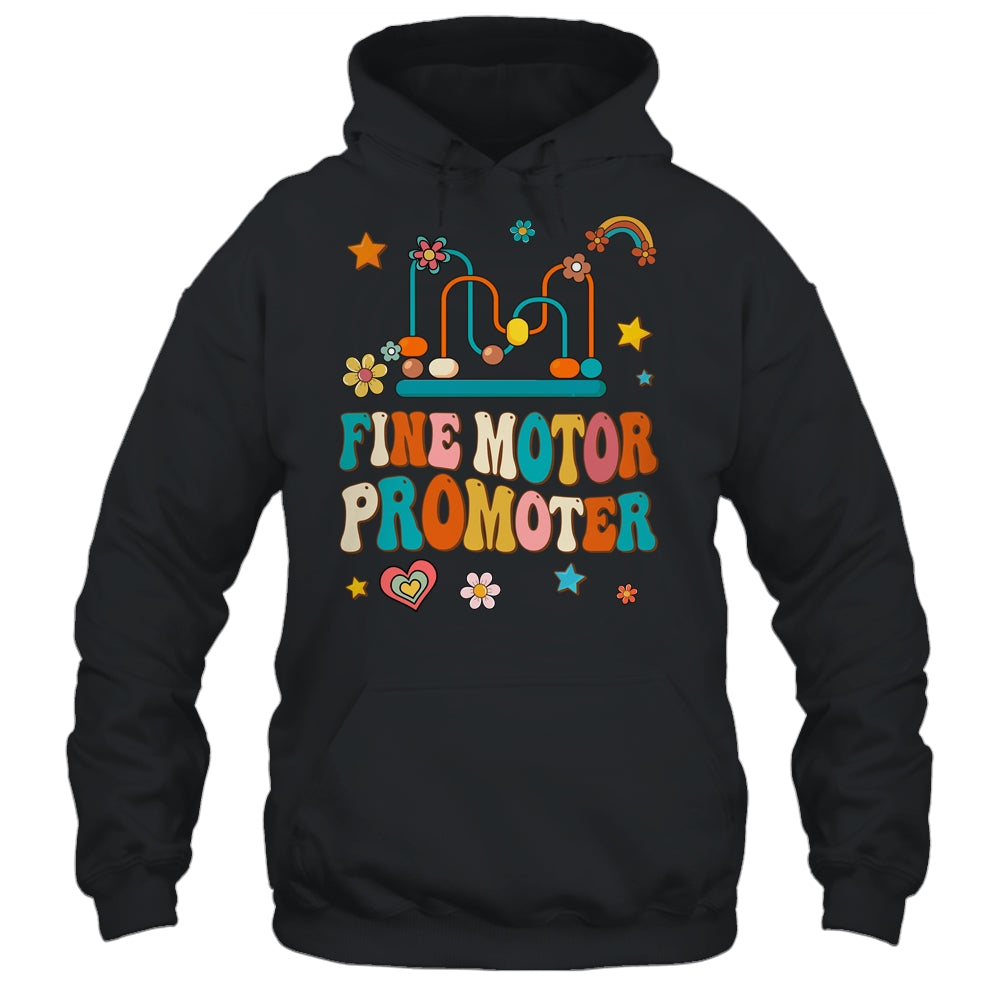 Retro Groovy Fine Motor Promoter OT Occupational Therapy Shirt & Hoodie | siriusteestore