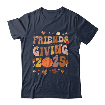 Retro Groovy Friends Giving 2025 Thanksgiving Friendsgiving Shirt & Sweatshirt | siriusteestore