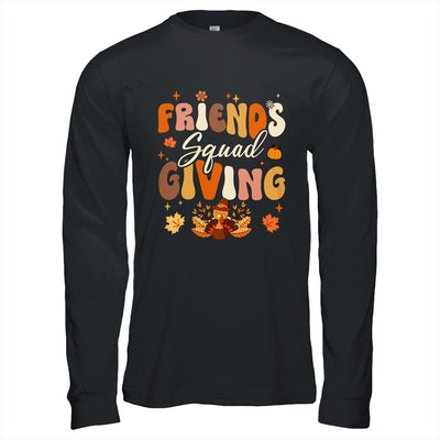 Retro Groovy Friendsgiving Squad Team Turkey Thanksgiving Shirt & Hoodie | siriusteestore