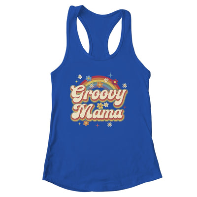 Retro Groovy Mama Family Birthday 60s 70s Hippie Costume Shirt & Tank Top | siriusteestore