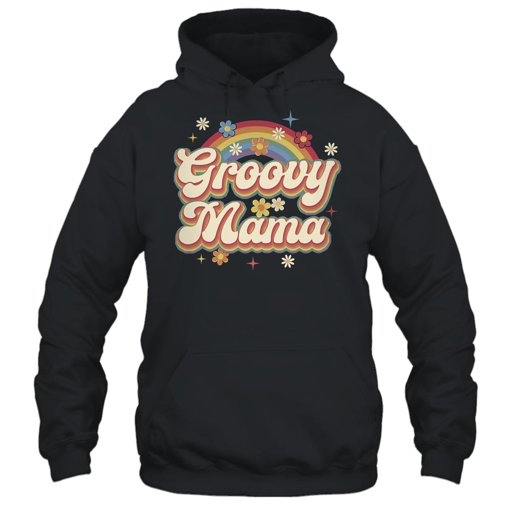 Retro Groovy Mama Family Birthday 60s 70s Hippie Costume Shirt & Tank Top | siriusteestore