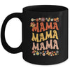 Retro Groovy Mama One Thankful Mama Thanksgiving Mothers Day Shirt & Tank Top | siriusteestore