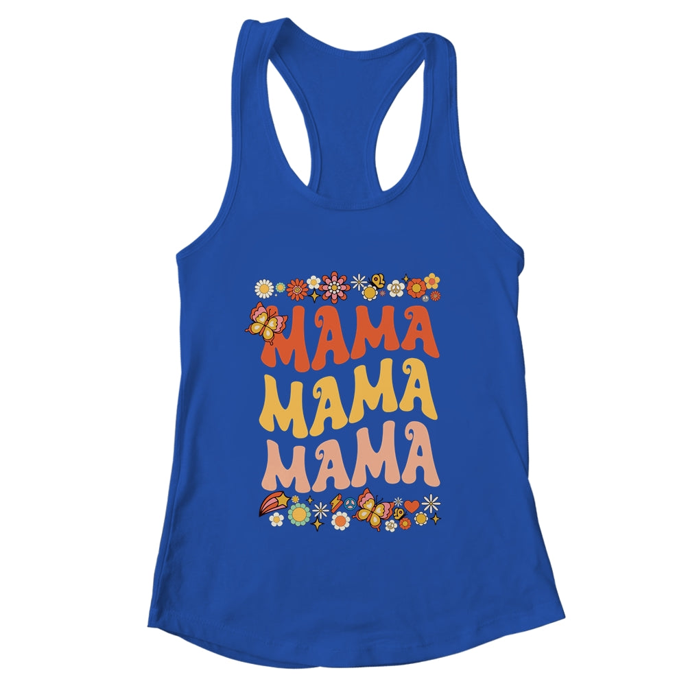 Retro Groovy Mama One Thankful Mama Thanksgiving Mothers Day