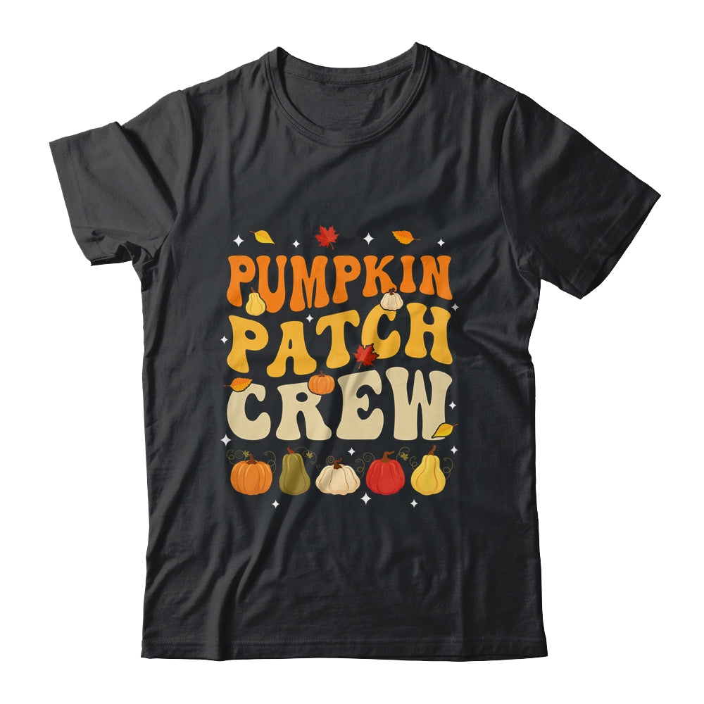 Retro Groovy Pumpkin Patch Crew Thanksgiving Fall Autumn Shirt & Hoodie | siriusteestore