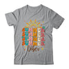 Retro Groovy Summer Vibes For Girl Women Beach Vacation Shirt & Tank Top | siriusteestore