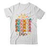 Retro Groovy Summer Vibes For Girl Women Beach Vacation Shirt & Tank Top | siriusteestore