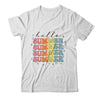 Retro Groovy Summer Women Girls Kids Hello Summer Vacation Shirt & Tank Top | siriusteestore